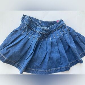 Tommy Hilfiger 2T Blue Denim Mini Skirt